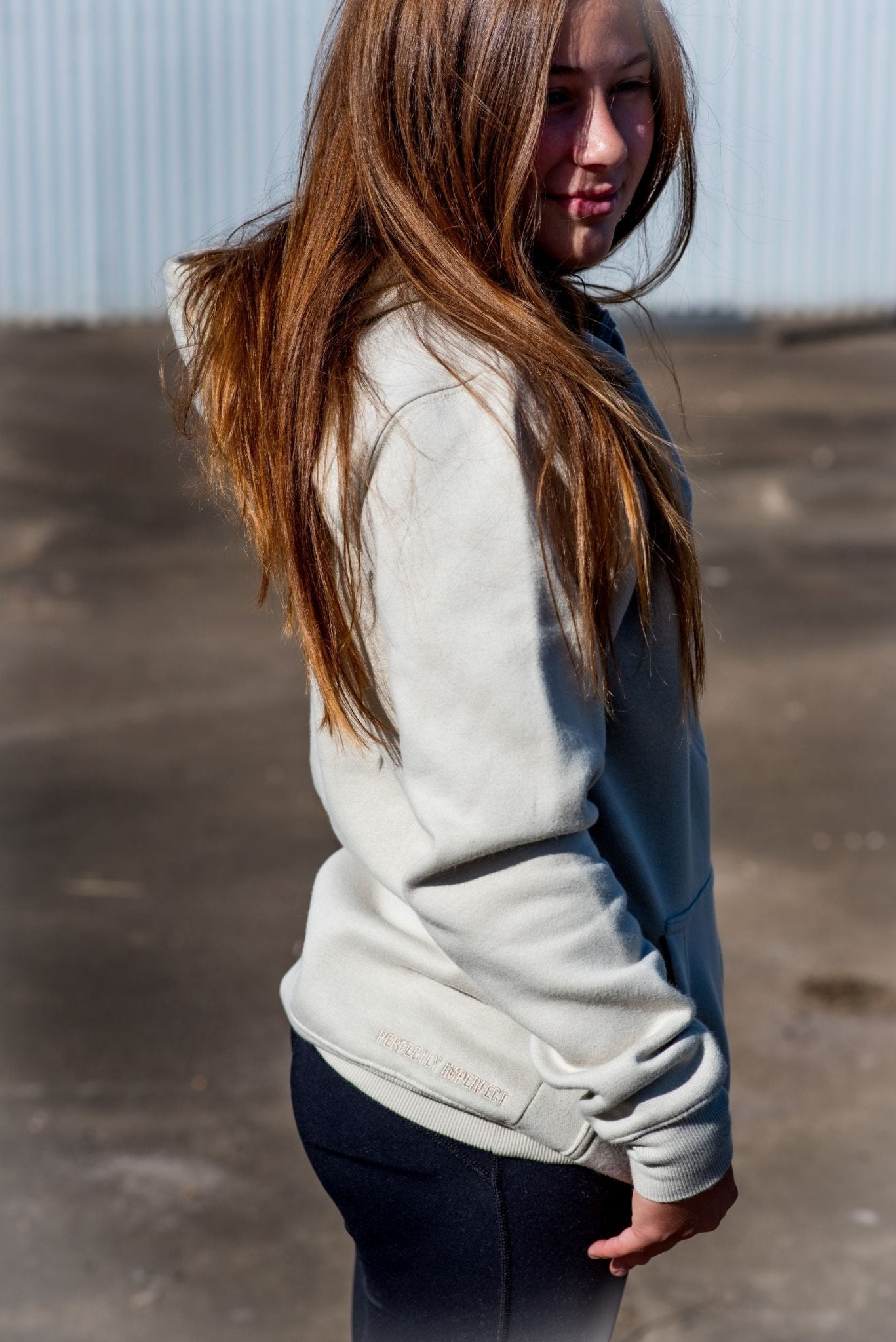 Embroidered girls hoodie - The Love Training Wear