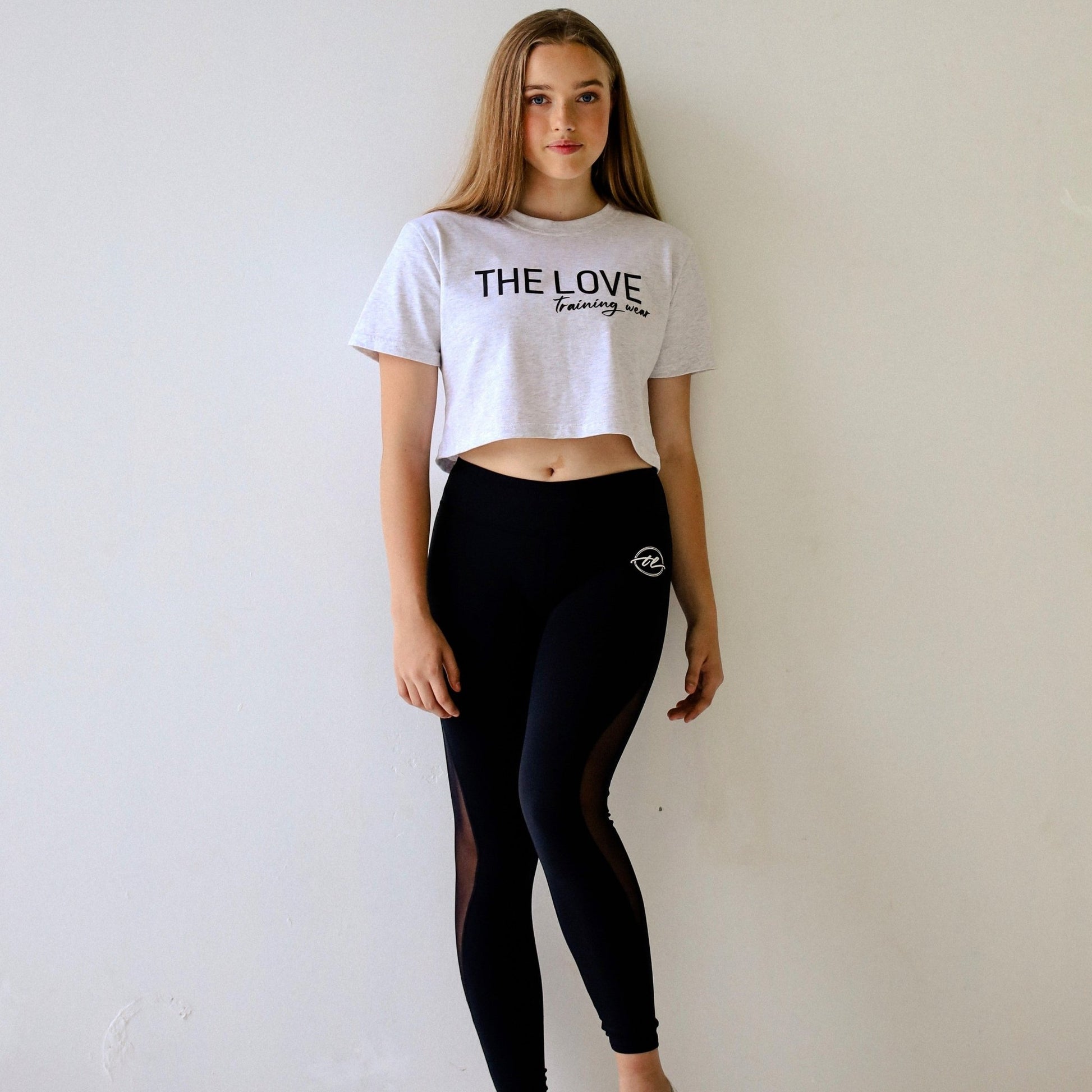 Girls Black Leggings - variableThe Love Training Wear