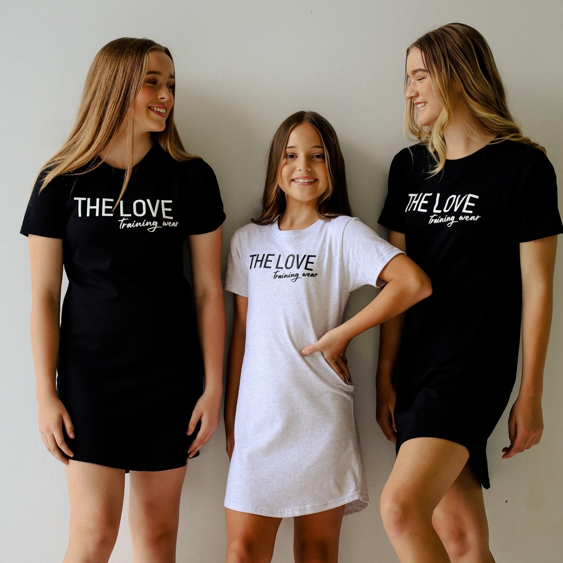White T-Shirt Dress. The perfect casual dress. – The Love Training Wear